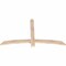 Ekena Millwork Bellingham Smooth Timber Gable Bracket, Douglas Fir, 60"W x 35"H x 1 1/2"D x 3 1/2"F, 14/12 Pitch GBW060X35X0204BEL00SDF - alternate 3